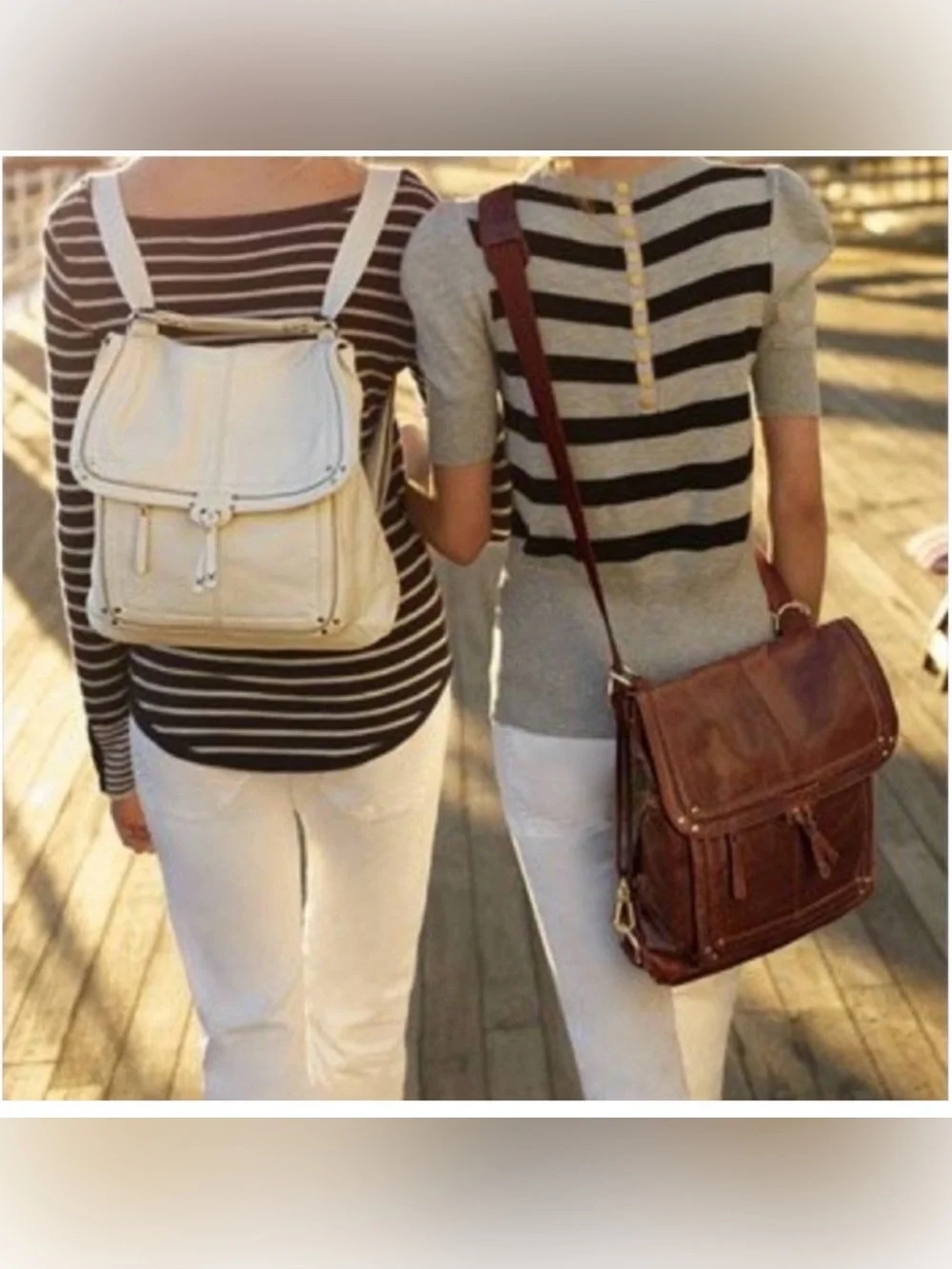 The Sak Ventura Convertible Leather Backpack Crossbody Bag